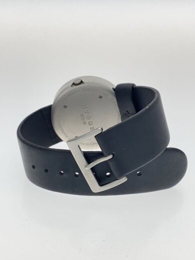 商品画像：HYGGE/クォーツ腕時計/アナログ/ラバー/WHT/BLK/SS/3012-2X 4