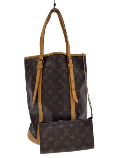 商品画像：バケットGM_モノグラム・キャンバス/PVC/BRW 1