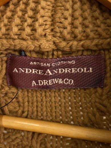 商品画像：A.DREW＆CO/ANDRE ANDREOLI/カーディガン/XS/ウール/CML/70890// 3