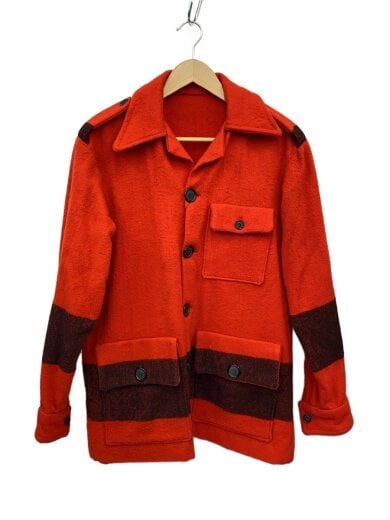 商品画像：コート/--/--/RED/無地 1