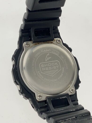 商品画像：クォーツ腕時計/アナログ/ラバー/BLK/BLK/DW-5600BB// 3