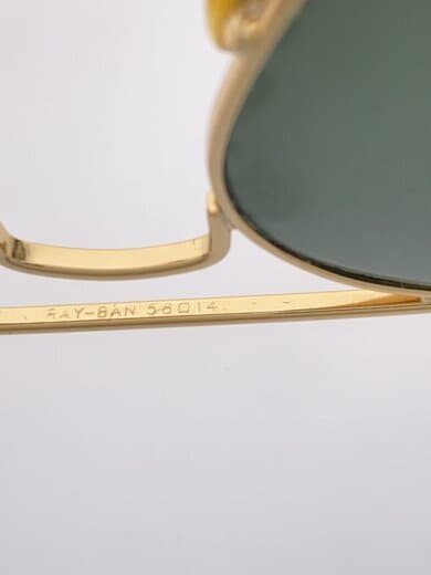 商品画像：AVIATOR LARGE METAL/サングラス/ティアドロップ/メタル/GLD/GRN/メンズ/RB3025 5
