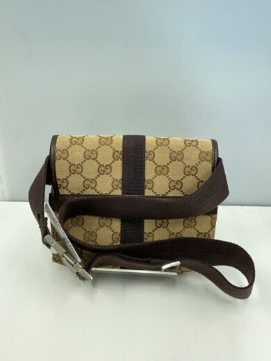 商品画像：ウエストバッグ_GGキャンバス/キャンバス/BRW 3