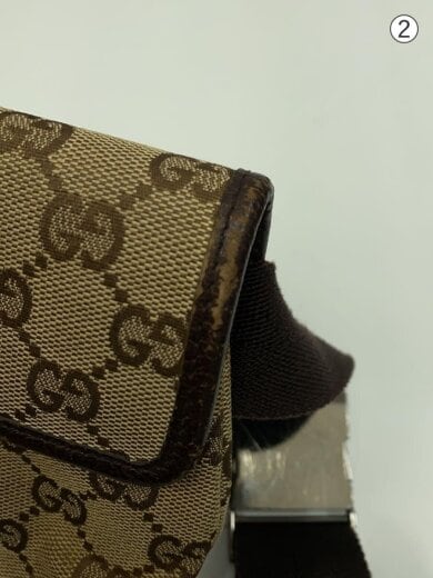 商品画像：ウエストバッグ_GGキャンバス/キャンバス/BRW 8