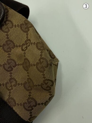 商品画像：ウエストバッグ_GGキャンバス/キャンバス/BRW 9