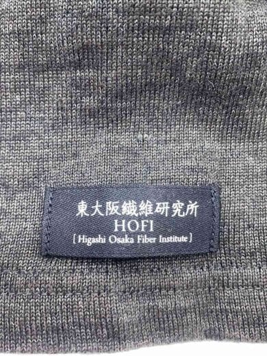 商品画像：東大阪繊維研究所/リネンウールモンスターオンス/長袖Tシャツ/L/リネン/GRY/HOFI-016// 3