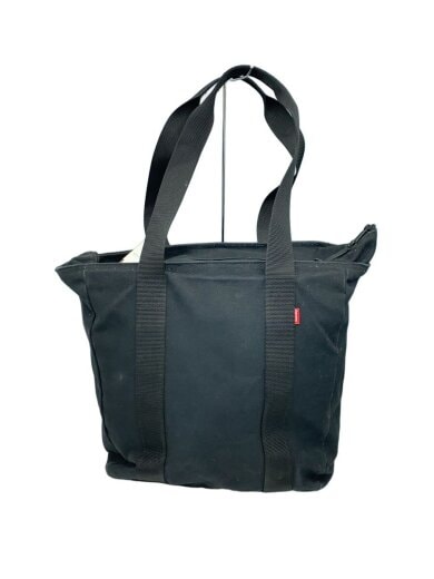 商品画像：canvas tote/トートバッグ/コットン/BLK/無地 3