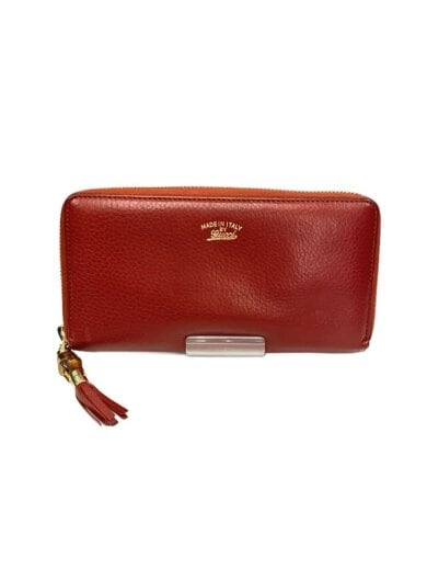 商品画像：長財布/レザー/RED/レディース// 1