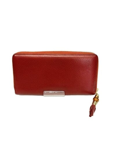 商品画像：長財布/レザー/RED/レディース// 2