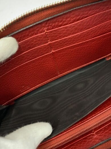 商品画像：長財布/レザー/RED/レディース// 6