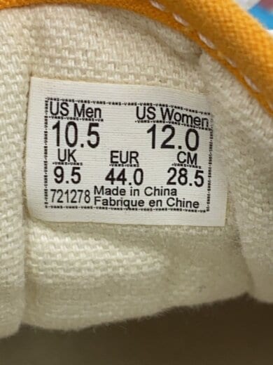 商品画像：ローカットスニーカー/28.5cm/YLW/721278 5