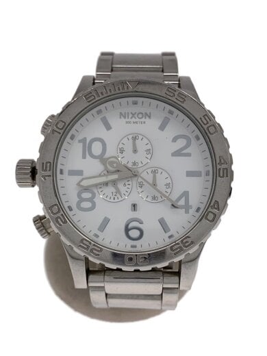 商品画像：51-30 Chrono/クォーツ腕時計/アナログ/ステンレス/WHT/SLV/SS 1