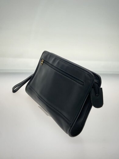 商品画像：セカンドバッグ/レザー/BLK/9833 2