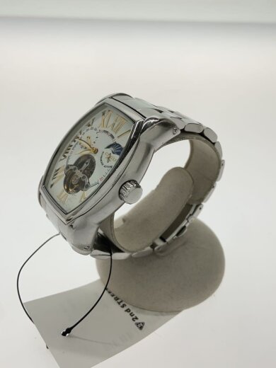 商品画像：自動巻腕時計/アナログ/ステンレス/WHT/SLV/SS// 2