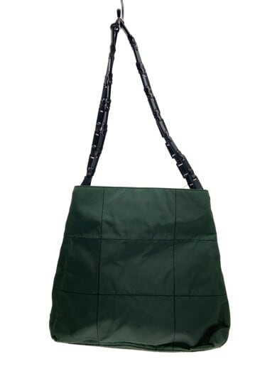 商品画像：トートバッグ/ナイロン/GRN/無地/プラスチックチェーン 1