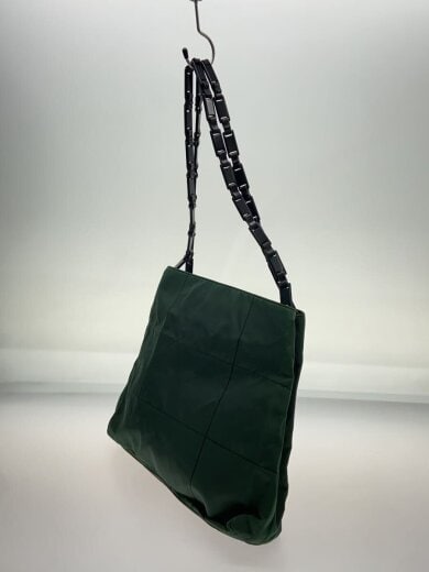 商品画像：トートバッグ/ナイロン/GRN/無地/プラスチックチェーン 2