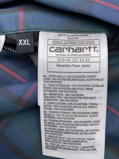 商品画像：ジャケット/XXL/ポリエステル/GRN/チェック/I03514// 4