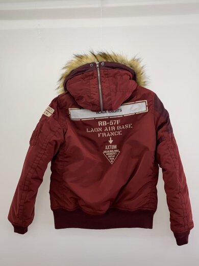 商品画像：N-2B/FREE/ポリエステル/RED/6152160 2