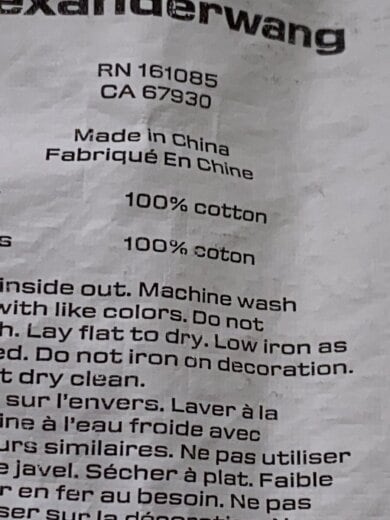 商品画像：JOGGER PANTS/ボトム/XS/コットン/WHT/無地/4CC3244399 6