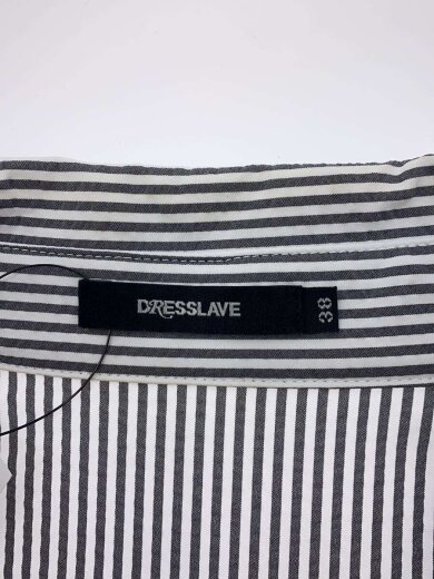 商品画像：長袖ブラウス/38/ポリエステル/GRY/ストライプ/91202106-TC 3