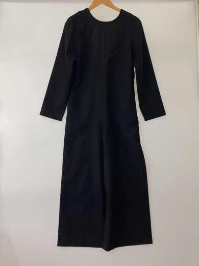 商品画像：バックリボンオールインワン/S/コットン/BLK/無地/1626-144-4523 2