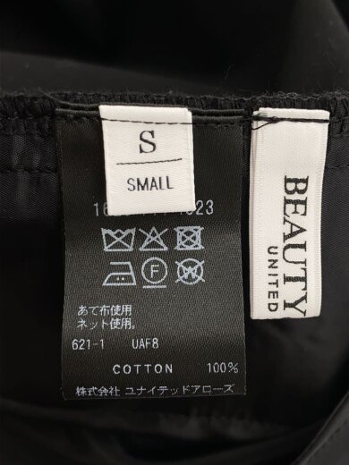 商品画像：バックリボンオールインワン/S/コットン/BLK/無地/1626-144-4523 4