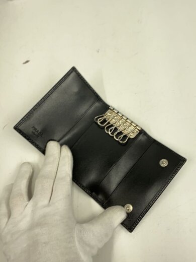 商品画像：キーケース/レザー/BLK/メンズ/M25U 4