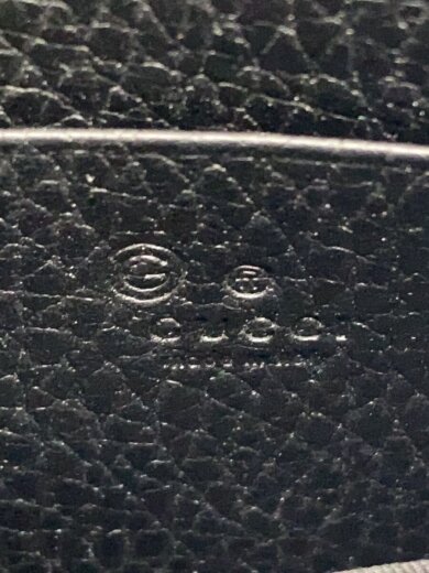 商品画像：チェーン・ショルダーウォレット_インターロッキングG/レザー/BLK/レディース// 3