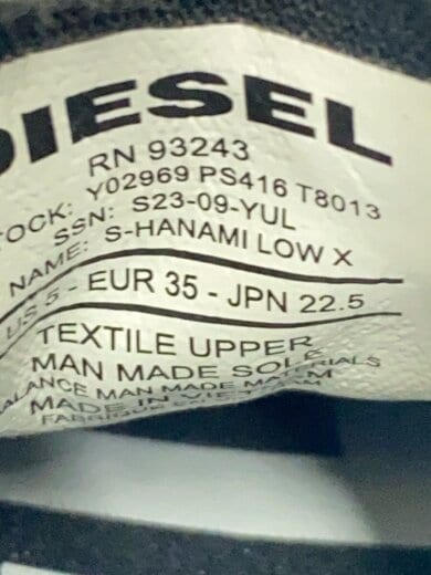 商品画像：ローカットスニーカー/22.5cm/BLK/キャンバス 5