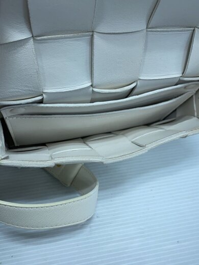 商品画像：ショルダーバッグ/レザー/WHT/無地 6