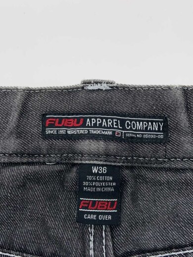 商品画像：ショートパンツ/36/デニム/BLK/FBM25210A 4