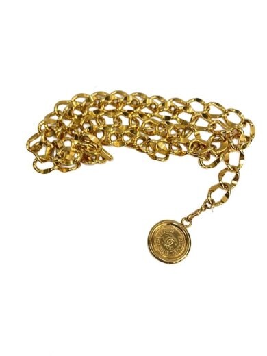 商品画像：チェーンベルト/ココマーク/--/GLD/無地/レディース 1