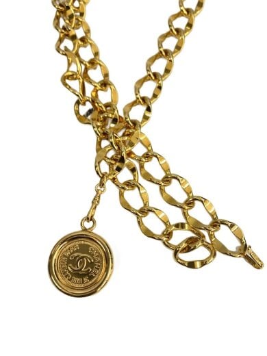 商品画像：チェーンベルト/ココマーク/--/GLD/無地/レディース 2