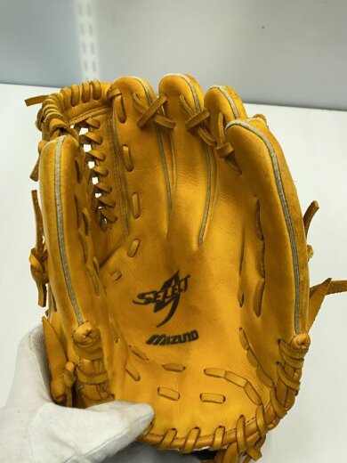 商品画像：グローブ/SELECT9/野球用品/右利き用/YLW 4