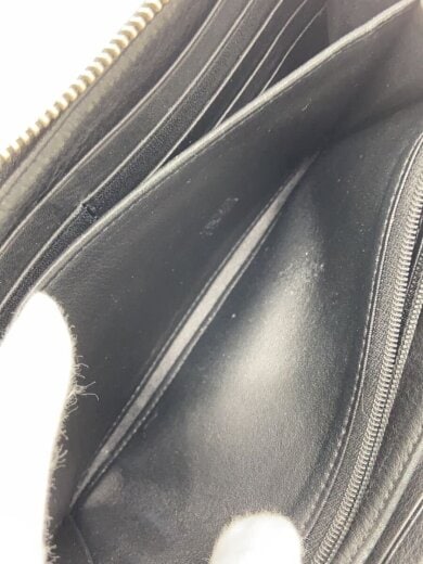 商品画像：ロゴスタッズ ロングウォレット/長財布/レザー/BLK/メンズ// 5