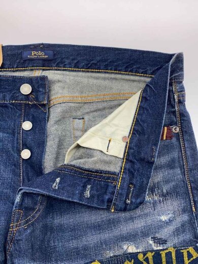 画像：POLO RALPH LAURENボトム/34/コットン/IDG/無地/7106752490013