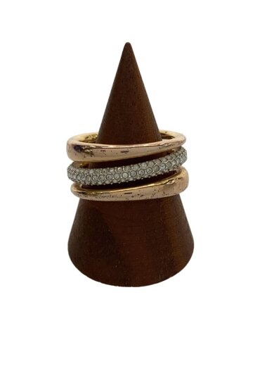 商品画像：リング/--/15号/スワロフスキー/GLD/レディース// 1