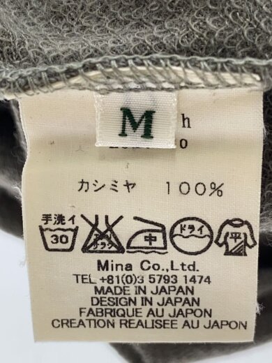 商品画像：ニット・セーター(厚手)/M/カシミア/KHK/La8061h// 4