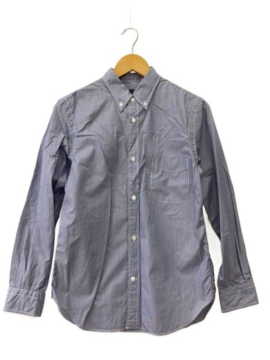 商品画像：15SS/長袖シャツ/S/コットン/BLU/ストライプ/HO-B021 1