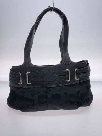 商品画像：ハンドバッグ_シグネチャー/キャンバス/BLK// 3