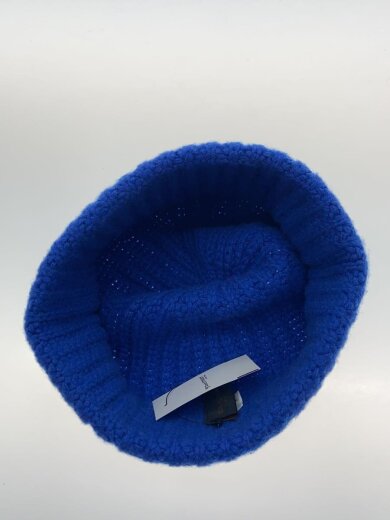 商品画像：ニットキャップ/FREE/カシミア/BLU/メンズ// 3