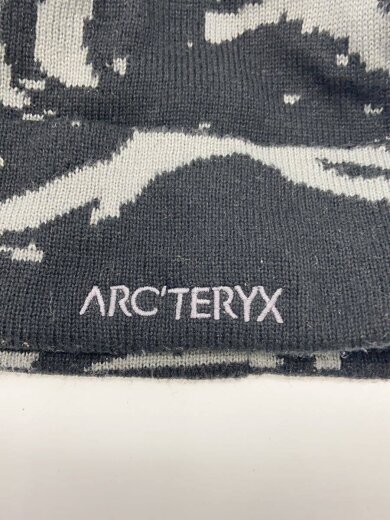 商品画像：GROTTO TOQUE/ニットキャップ/--/ポリエステル/BLK/総柄/メンズ/X000010067 4