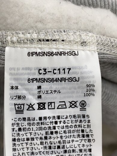 商品画像：REVERSE WAEVE/スウェットシャツ/M/コットン/GRY/C8-C045// 4