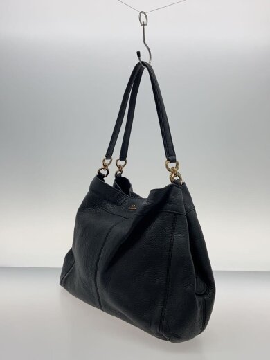 商品画像：トートバッグ/レザー/BLK/E1757-F57545 2