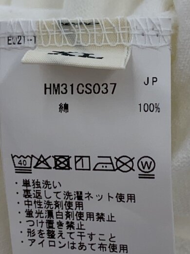 商品画像：長袖Tシャツ/XL/コットン/WHT/HM31CS037// 5