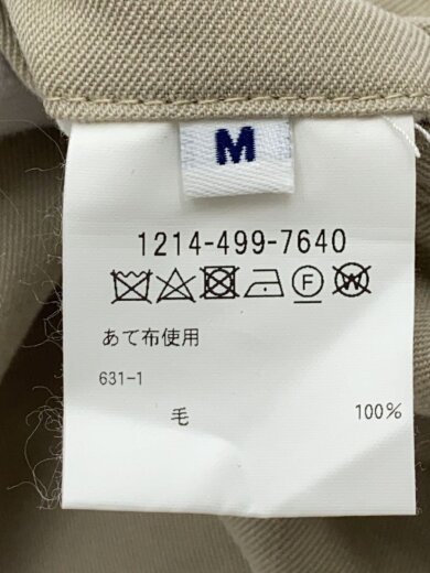 商品画像：別注/SLIT PANTS/M/ウール/BEG/1214-499-7640// 5