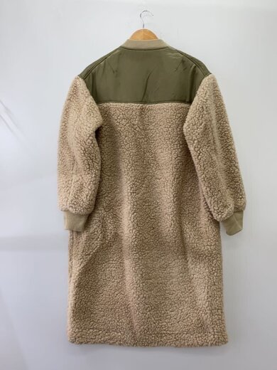 商品画像：WOOL BOA FLEECE DENALI COAT_ウールボアフリースデナリコート/--/ポリエステル/BEG// 2