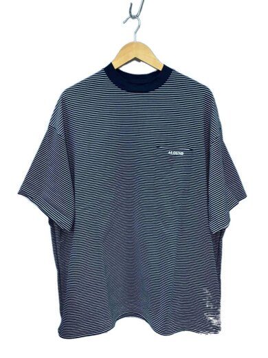 商品画像：Tシャツ/XL/コットン/NVY/ボーダー 1