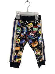 ボトム/80cm/コットン/BLK/総柄/63-3207-577