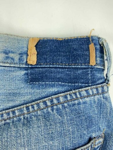 商品画像：60-70s/VT/501/BIGE/後期/実寸W37/デニム/IDG/リペア多/ボタン裏16/股タ 4